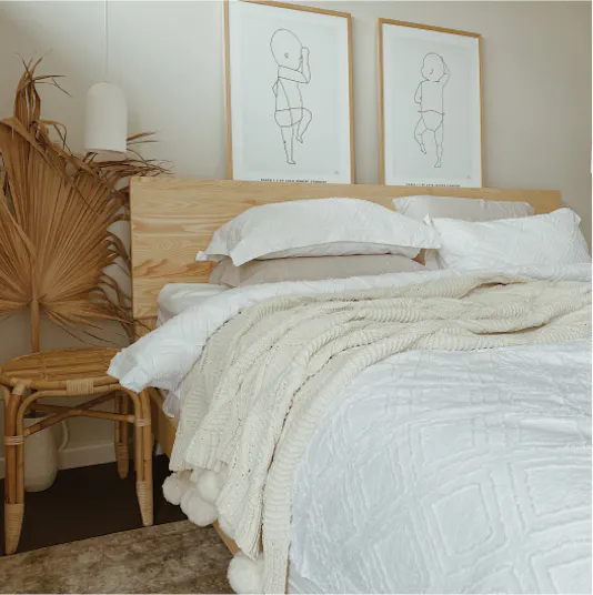 Ecosa Bed Base with Ellyssa Standish